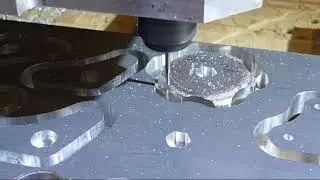Usinage 3D 4e essai finition pas fins