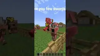 Minecraft But There are Custom Swords!.!