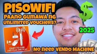 📶 WIFI BUSINESS 2025 - PISOWIFI NO NEED VENDO | HOW TO CREATE UNLIMITED VOUCHERS? #pisowifi #novendo