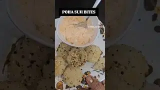POHA SUJI BITES (Healthy Tiffin Recipee) #musttry #healthyrecipee  #easytomake #foodieexplorer