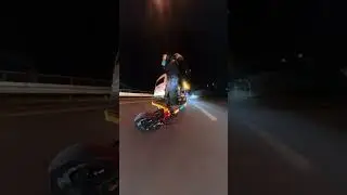 Evening trip with 2 Vsett 11+ Super 72 scooters #vsett #scooter #insta360x4 #motovlog #shortvideo