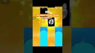 MXZI - MONTAGEM TOMADA (Slowed) in Piano Tiles 7 #shorts