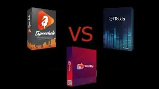 Speechelo vs Talkia vs Voicely. Comparison of these 3 text to speech softwares. Best of 2021.