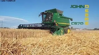 Agricultural-Work Trebbiatura John Deere C670