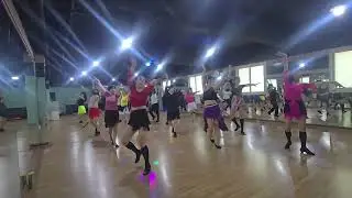 [SY언니쓰라인댄스1부]Can't stop the feeling [cha cha] Line dance캔스탑더필링 라인댄스