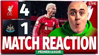 LIVERPOOL 4-1 NEWCASTLE! Craig's LIVE Match Reaction