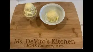 Home Made Ice Cream Made with a Food Processor