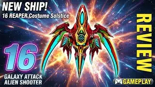 Ship 16 REAPER Costume Solstice Review #galaxyattackalienshooter #alienshooter #zambariogamers