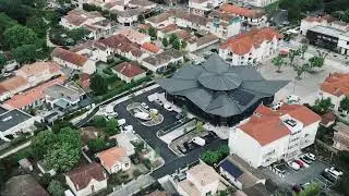 Inauguration du nouveau march&eacute; couvert d'Andernos