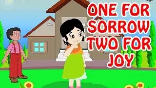 One For Sorrow Two For Joy | Animated Nursery Rhyme in English