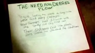 John Deere Project:  the steel plow