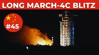 Spectacular Launch: Chinese Long March-4C Y54 Rockets Yaogn-33-04 Satellite to Orbit