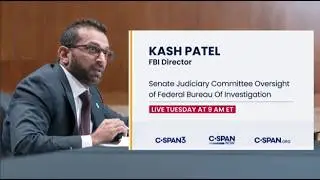 FBI Director Kash Patel testifies before Senate