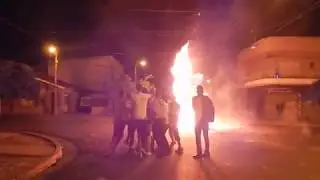 Muñeco Fin de Año | La Plata | Los Pitufos 2018 | 64 y 132
