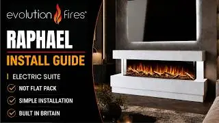 Raphael Electric Suite Featuring the 1500 Advance Series Panoramic Fire