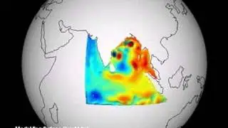 Indian Ocean Sea Surface Height Animation