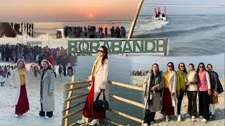 Visiting Viral Place Borabadha Koshi with friends Nepal's GOA Full Enjoy with Water Boat in Beach 😅