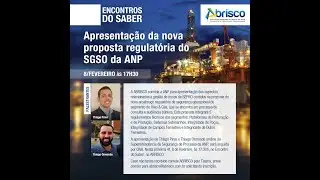 Apresenta&ccedil;&atilde;o da Nova Proposta Regulat&oacute;ria do SGSO ANP