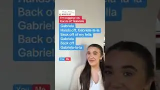 Давайте споем дуэтом? Gabriella от KATSEYE #шорты