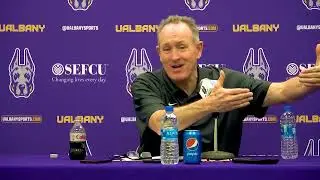 UNH Head Coach Bill Herrion Speaks On Loss To UAlbany MBB