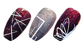 Easy Nail art design Compilation for beginners #topnaildesign#spidergelnailart#glitternail#blingnail