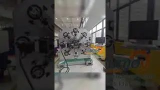 Sunjoy 12 axis CNC camless spring forming machine SJFJ 1280RCNC