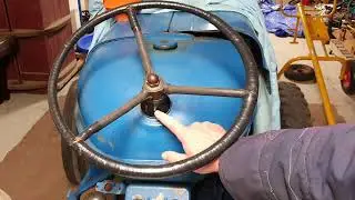 Fordson Major Steering Wheel Removal
