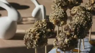 Vegane Snickers Cakepops