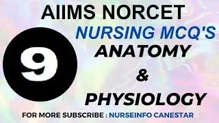 NORCET | AIIMS | #9 | Most Important Questions and Answers | #norcet2023