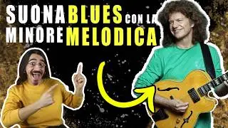 BLUES Chitarra Elettrica: Improvvisazione ed Esercizi con la SCALA MINORE MELODICA!