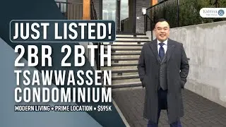 Modern 2 Bed + Den Corner Condo in Tsawwassen 🌊 | 1930 Starling Drive #202 | West Coast Estates
