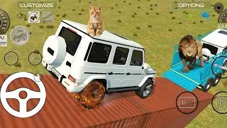 G wagon drive offroad truck loading transport 