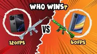 60FPS Android vs 120FPS iPhone 😱 | BGMI M416 1v1 Intense Fight