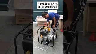 THANKS FOR BUYING FUJIHAMA DIESEL WATER PUMP | BUY YOURS NOW | #shorts #waterpump
