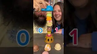 Come Play Ice Cream Tower With Us! #boardgames #couple #fun