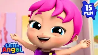 My First Ballet Class | Little Angel - Sports & Games Cartoons for Kids