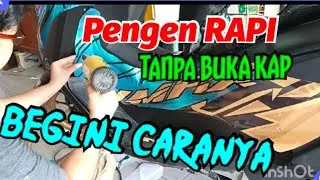 cara pasang stiker motor Nmax new || stiker DECAL