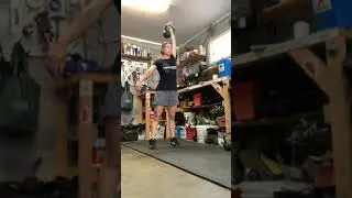 Kettlebell LIVE #217  swing, press complex snatch, half snatch, C&P, squat, swing
