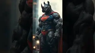 Superman x Rhino Fusion