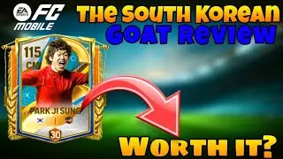 ⚡ FC Mobile 110 Ji-Sung Park Review | High Work Rate Midfield Machine! ⚡