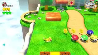 Destroying EVERY Biddybud in Super Mario 3D World