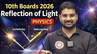 part ~3 !!10th Boards 2026 !! Reflection of light !!plane mirror!! physics !! daily live3pm