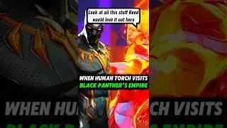 When Human Torch visits Black Panther&rsquo;s Empire
