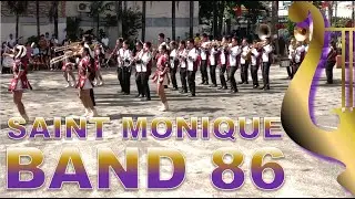 Saint Monique Band 86 Drill | Sto. Nino de Bustos Town Fiesta | Marching Band Competition💂🏻&zwj;♀️🎼🎶🎵🎺🎷📯