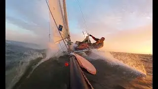 NACRA F18 in 24-34 Knots Wind