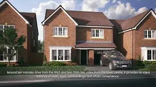 Miller Homes - Roe Lee Gardens, Blackburn, CGI Development Tour