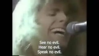 Holy Soldier: See No Evil (Captions Added). All credits (music, lyrics, video) go to the