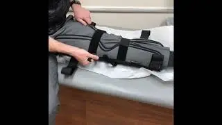 Proper application of Knee Immobilizer