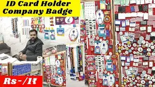 ID Card Holder Digital Dori Online Display Ribbon Badge & Holders Wholesale Market
