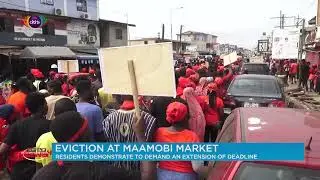 Maamobi residents protest planned demolition exercise